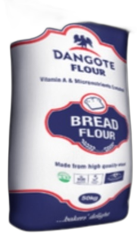 Dangote bread flour, 50kg bag